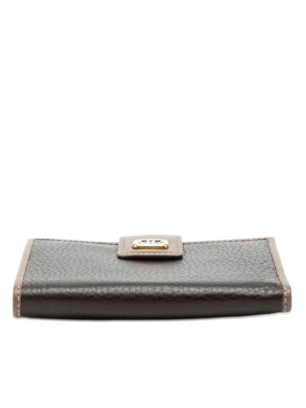 Gucci Vintage Bifold Wallet 035 959 Black Brown Leather - Picture 3 of 7